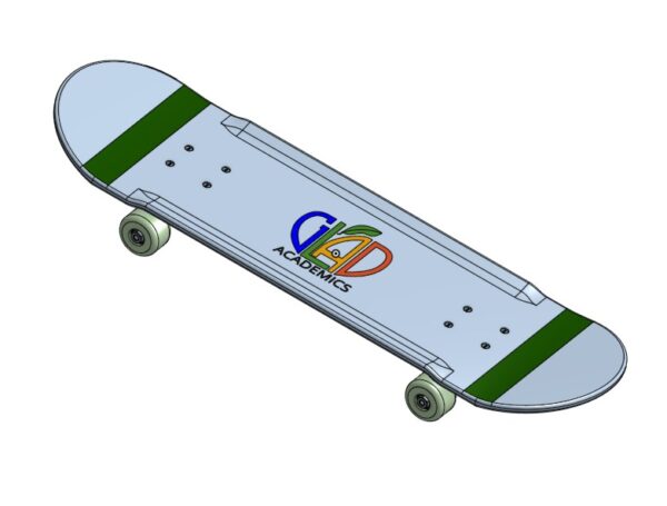 Glad Academics Engineering CAD Skateboard