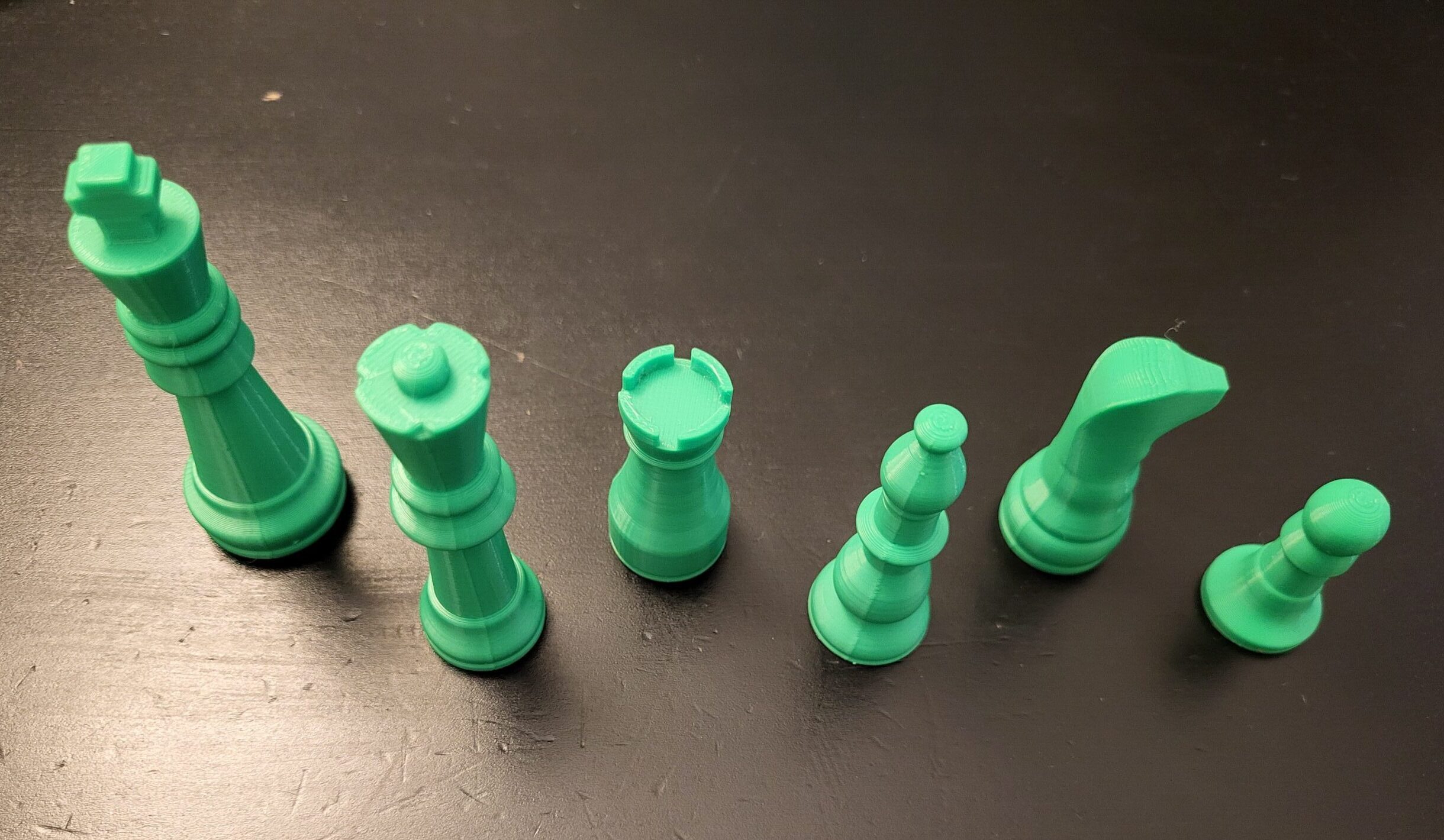 3D Printed Chess Pieces